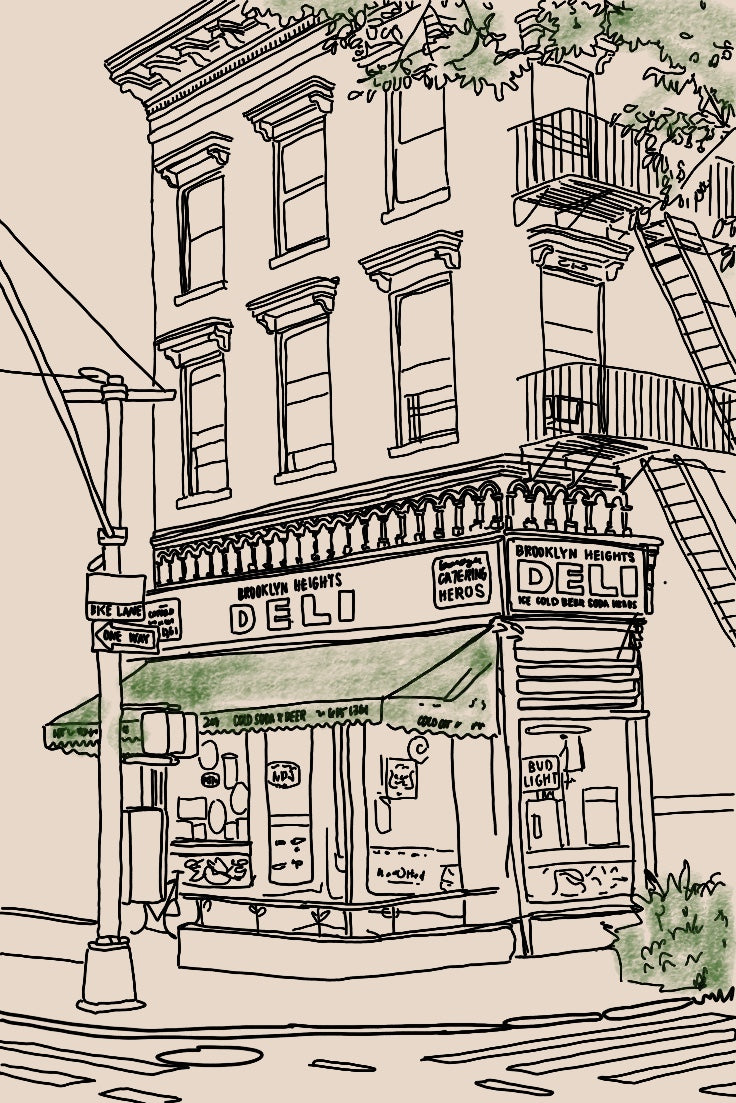 Brooklyn Deli Print